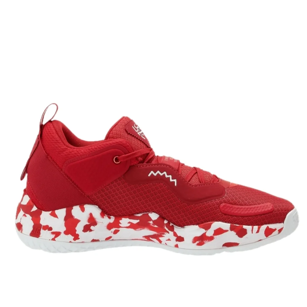 adidas Dovovan Mitchell Issue #3 D.O.N. Athletic Red And White Sneakers
